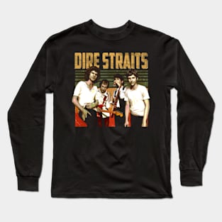 Down to the Waterline of Cool Straits Band Tees Navigate the Fashion Seas Long Sleeve T-Shirt